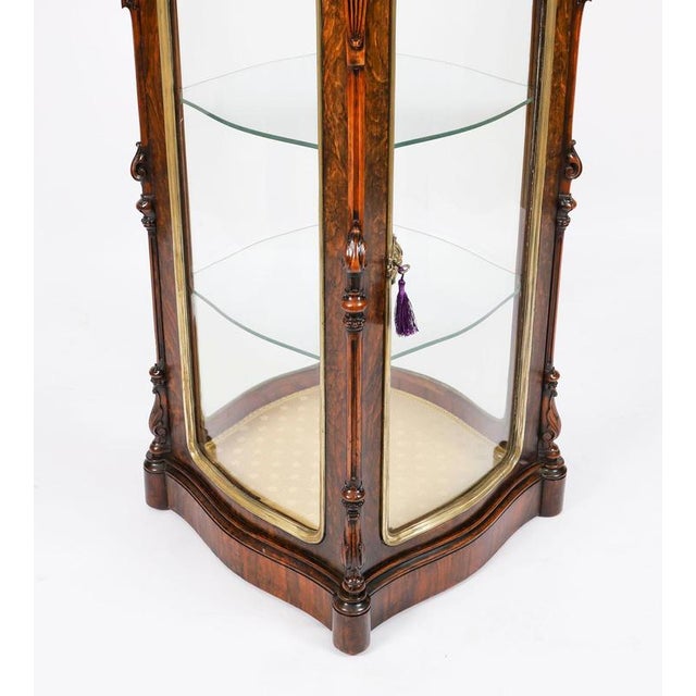 Antique Ormolu Mounted Display Cabinet, 19th Century For Sale - Image 11 of 17