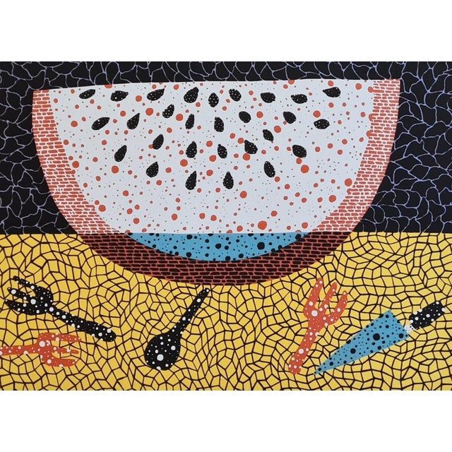 After Yayoi Kusama, Watermelon, Lithograph, 1990s For Sale - Image 4 of 8