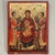 Gold Set of Four 19th Century Russian Devotional Icons Hand Painted on Wooden Panels For Sale - Image 8 of 18
