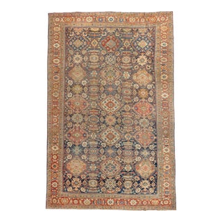 Antique Zabihi Collection Persian Mahal Rug - 12'4" x 19'6" For Sale