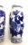 Ceramic Vintage Cobalt Blue Chinese Half Vase Wall Scones For Sale - Image 7 of 13