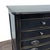 Hand Made Black 11-Drawer Chest With Distressed Finish and Jewelry Organizer For Sale - Image 4 of 5