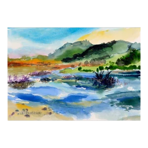 Moss Landing Marshland Landscape by Les Anderson