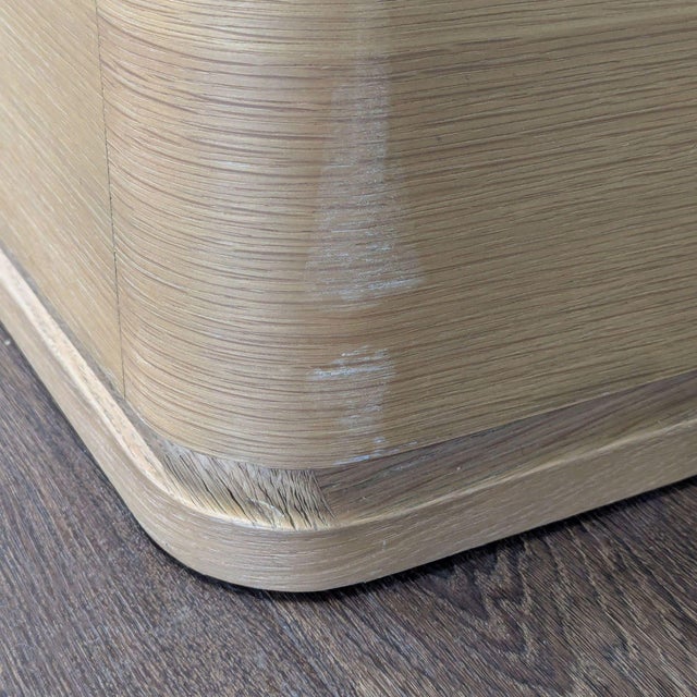 Restoration Hardware Ligne Three Drawer Nightstand For Sale - Image 10 of 10