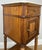 Wood Antique French Walnut Bedside Table with Marble Top For Sale - Image 7 of 16