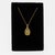 2.1Ct Sphene Pendant With Earth-Mined Diamond Accents in Solid 14k Gold, 8x6mm For Sale - Image 4 of 7
