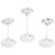 Transparent Kjell Engman for Kosta Boda Candlesticks - Set of 3 For Sale - Image 8 of 8