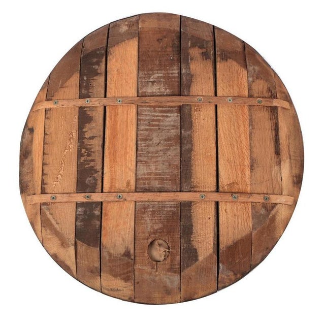 Macallan Whisky Barrel Head Wall Decoration For Sale - Image 4 of 6