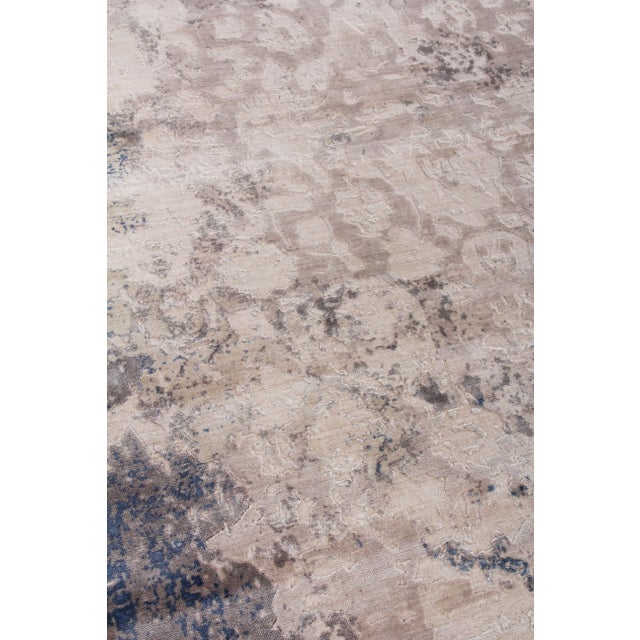 Bruges Multi Hand loom Bamboo/Silk Area Rug - 8'x10' For Sale In Los Angeles - Image 6 of 10