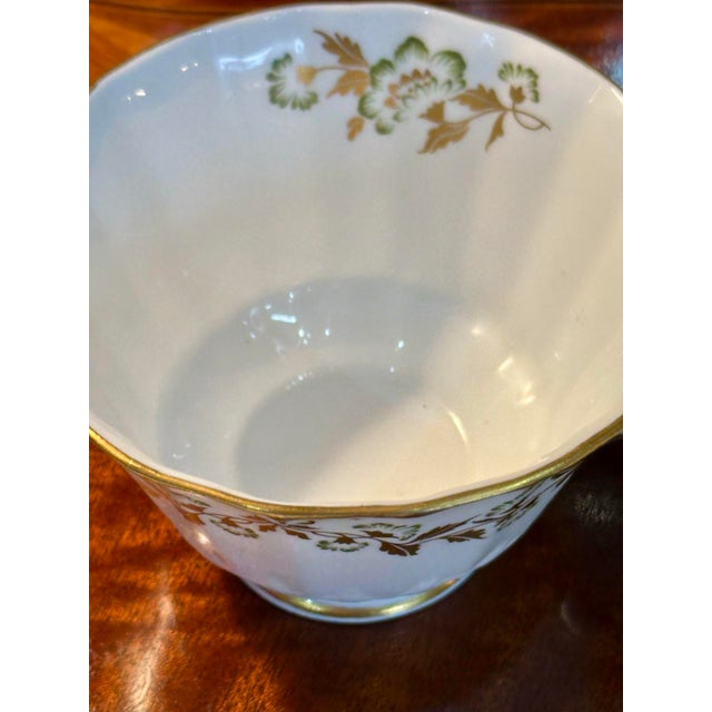 1960s Royal Crown Derby “Touraine” Bone China Tea Service for Six, 19 Pieces, England For Sale - Image 10 of 12