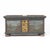Rustic Farmhouse Folk Art Painted Bridal Chest For Sale - Image 11 of 16