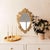 Gold French D' Amboise Collection of Gold Petite Mirrors- Oblong For Sale - Image 8 of 9