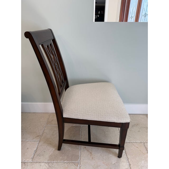 Ethan Allen Ethan Allen Aviana Side Chairs For Sale - Image 4 of 7