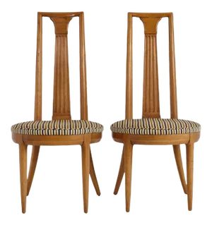 1960s Tomlinson “Sophisticate Collection” No.63 Dining Chairs - a Pair