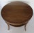 C.1990's Barbara Barry (Designer) for Baker Furniture Co.(Mfr.) Round Flute-Edged Mahogany Center/Entry Table With Drawer For Sale - Image 12 of 13