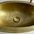 Oval Hammered Brass Drop-In Bathroom Sink, Rustic Moroccan Handmade & Brass Drain For Sale - Image 9 of 9