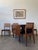 Mid Century Walnut and Cane Dining Set For Sale - Image 12 of 16