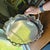 Metal Vintage Chalk Board Menu Board Silverplate Tray Platter 22" X 17" W Hanger For Sale - Image 7 of 16