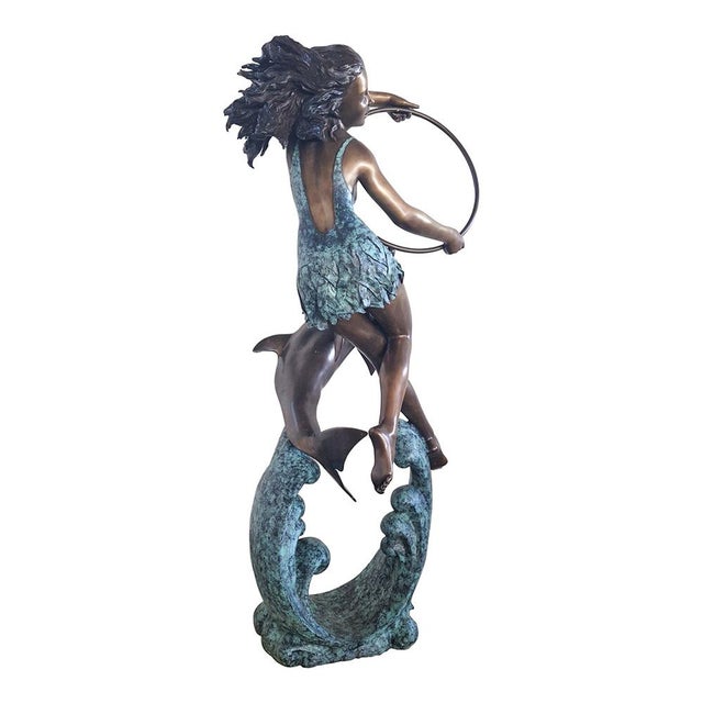 Bronze Sculpture/Fountain, 1980s For Sale - Image 4 of 10