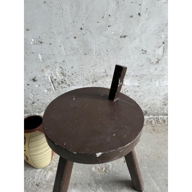 Set of Brutalist Stools For Sale - Image 6 of 13