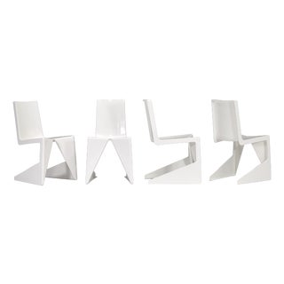 LRC Dining Chairs by Wiel Arets for Lensvelt, 2005, Set of 4 For Sale