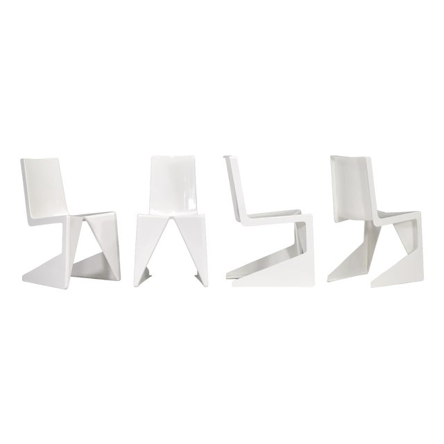 LRC Dining Chairs by Wiel Arets for Lensvelt, 2005, Set of 4 For Sale