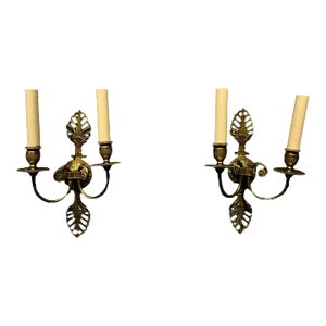 1930s French Empire Sconces - a Pair