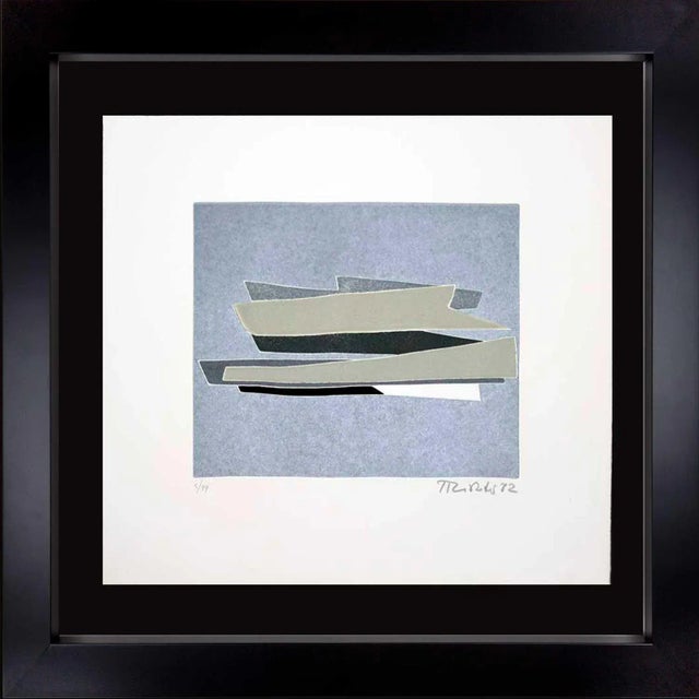 Gray Modern Hans Richter Original Etching - Hand Signed & Numbered For Sale - Image 8 of 8