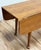 Vintage Maple Wood Ethan Allen Drop Leaf Harvest Table For Sale - Image 11 of 16