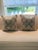 2010s Upholstered Apartment Sofa With Ottoman & Designer Pillows For Sale - Image 5 of 8