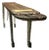Late 20th Century Tibetan Tiger Console Table, Hand-Carved & Painted Wood, Safari, 59"w For Sale