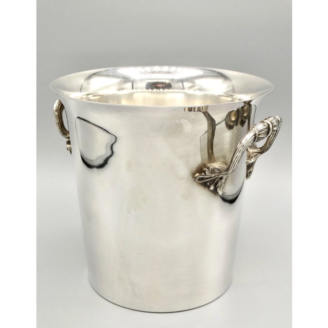 Silver Wine Cooler / Ice Bucket For Sale - Image 12 of 13