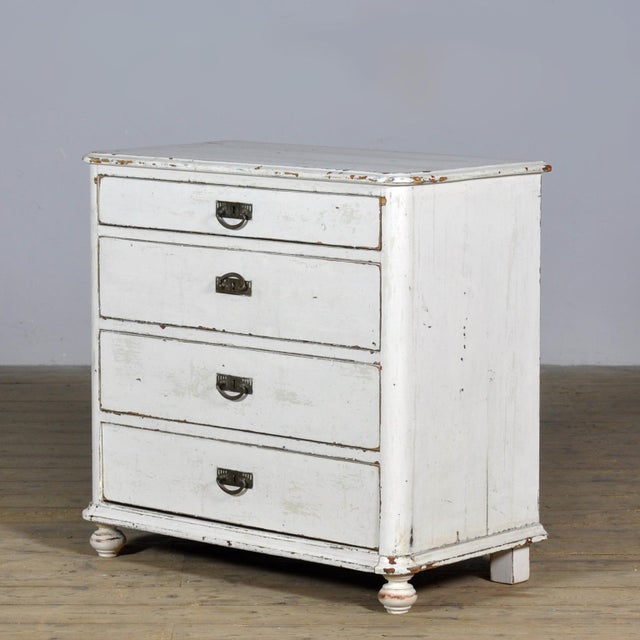 Rustic Vintage Pine Chest of Drawers, 1920 For Sale - Image 3 of 13