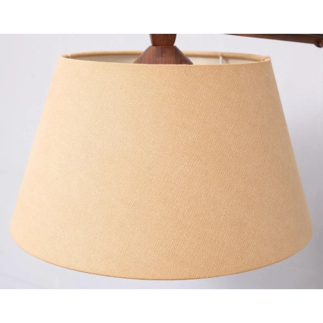 Mid-Century Modern Teak Scissor Wall Lamp, the Netherlands, 1960s For Sale - Image 3 of 11