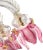 Pink Contemporary Venetian Pink Floral Murano Glass Chandelier For Sale - Image 8 of 12