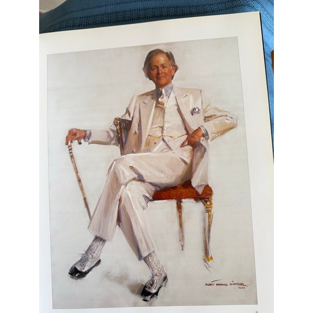 My Brush With History, Edward Everett Kinstler, Signed. Provenance Rudy Guiliani For Sale - Image 9 of 9