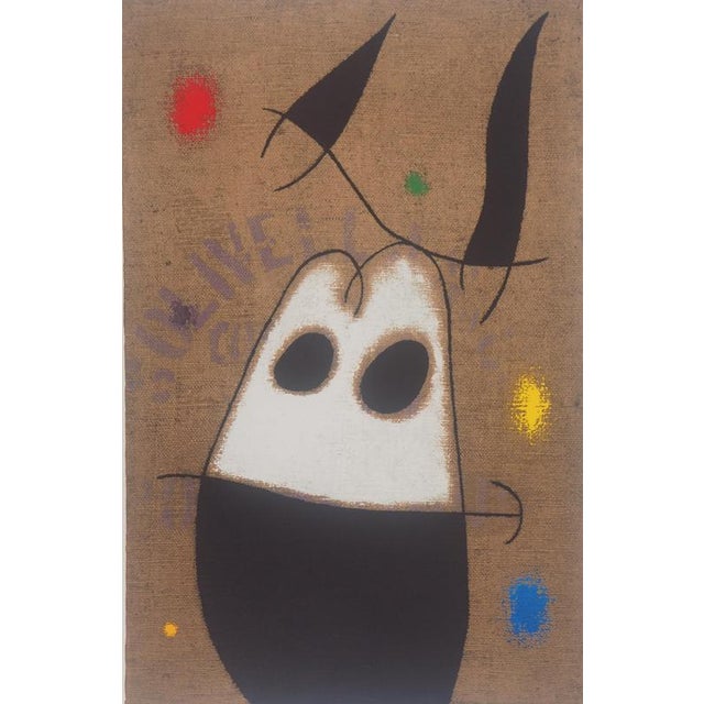 Joan Miró (1893 - 1983) The Bird, 1965 Color lithograph (Arte/Maeght workshop) after a drawing Signed in the plate On fine...