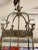 Late 19th Century Antique English Bronze Regency Lantern Chandelier With Lion Heads and Griffins For Sale - Image 5 of 10