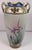 Blue Antique Japanese Hand-Painted Porcelain Vase With Birds & Iris Flowers, Jeweled Gilt Decoration For Sale - Image 8 of 14
