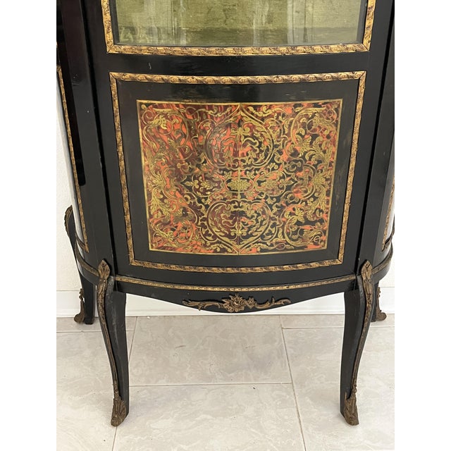 French Boulle Display Cabinets, 1930s, Set of 2 For Sale - Image 6 of 15