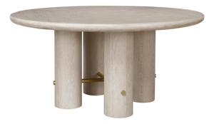 Century Furniture Cadence Round Dining Table - Sand