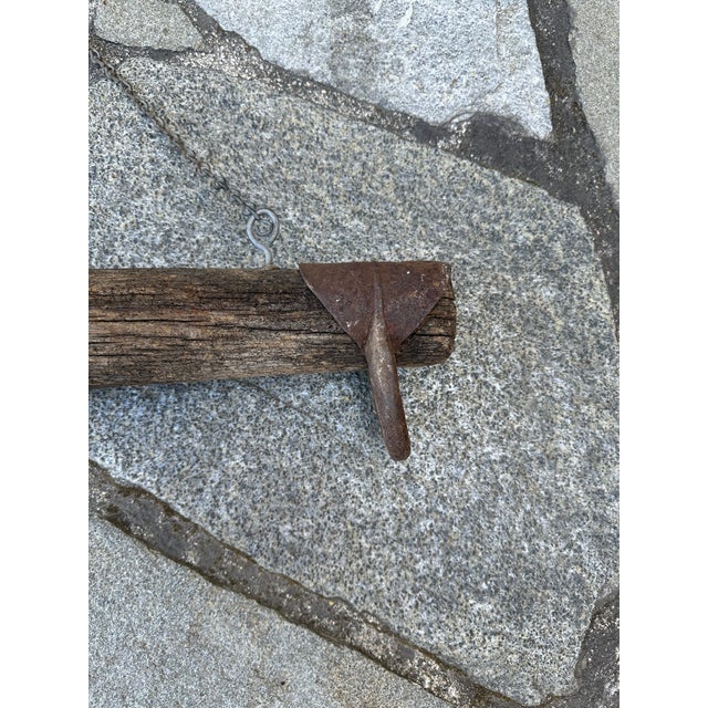Early 20th Century Antique Rustic European Agricultural Yoke For Sale - Image 5 of 7