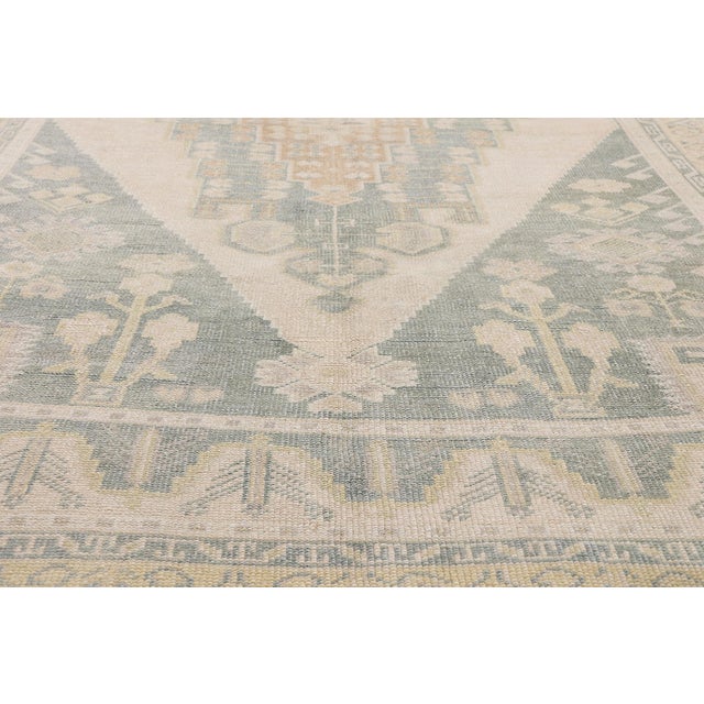 Mid 20th Century Vintage Turkish Oushak Rug, 05'02 X 09'10 For Sale - Image 5 of 10