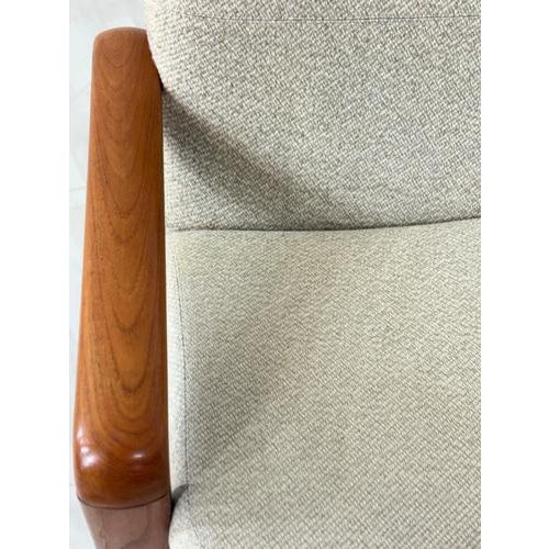 Cream Vintage Teak Sofa from Dyrlund For Sale - Image 8 of 14