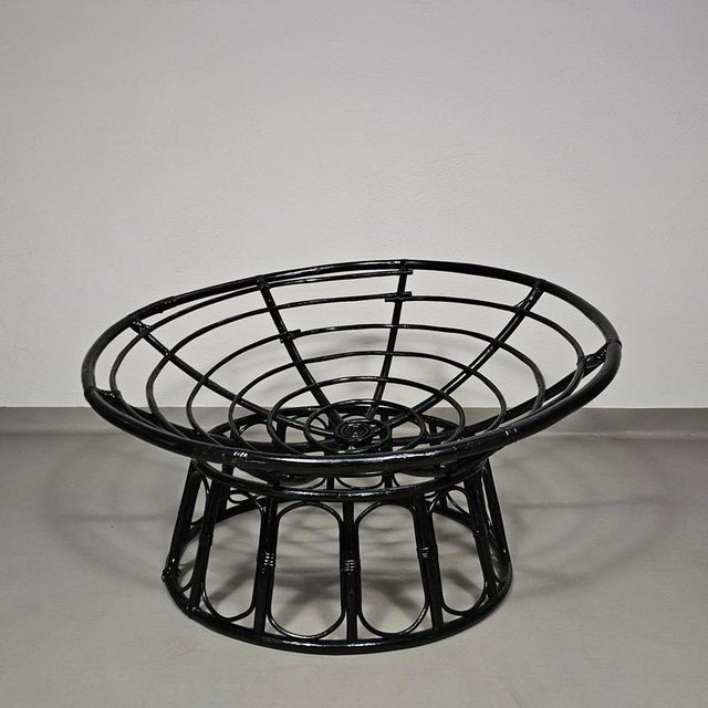 Papasan Rattan Lounge Chair, 1970s For Sale - Image 13 of 18