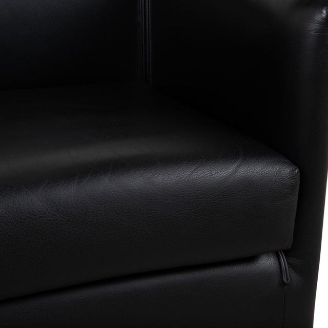 Wittmann Aura Leather Chair by Paolo Piva for Wittmann For Sale - Image 4 of 13