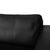 Conseta 3-Seater Sofa in Black Leather from Cor For Sale - Image 4 of 11