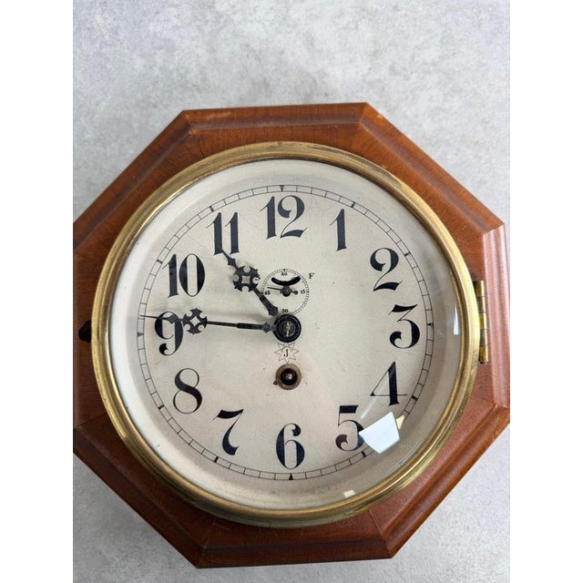 An exceptional and historically significant mechanical wall clock from the height of the Vienna Secession (Wiener...