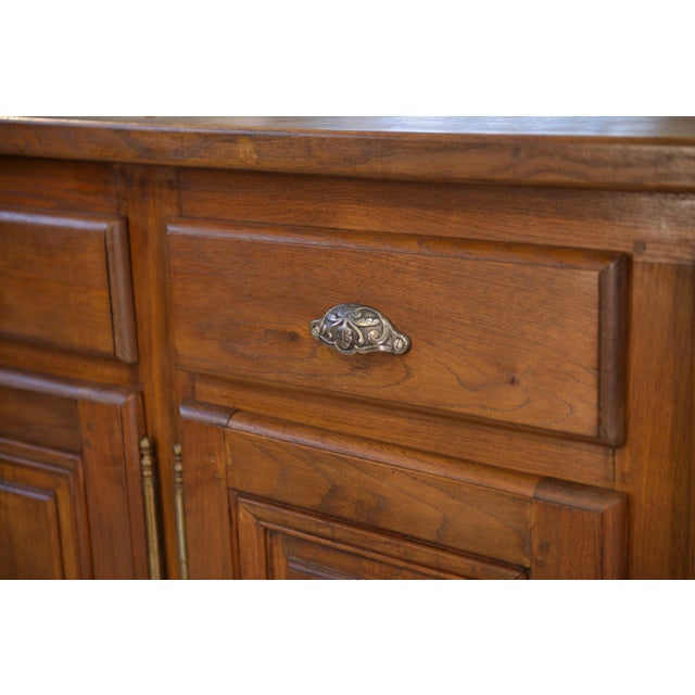 Country-Style Oak Sideboard, 1950s For Sale - Image 10 of 13