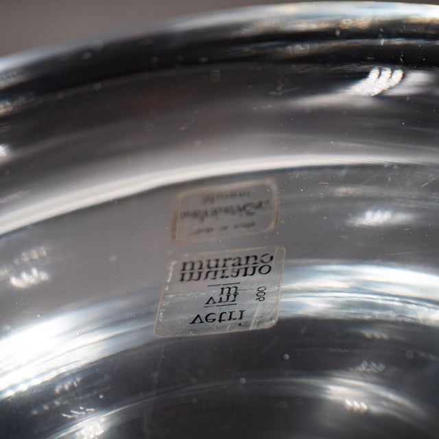 Murano Glass Valet Tray from Salviati & C., 1970s For Sale - Image 8 of 10